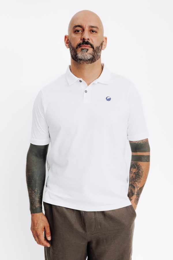 Polo blanc vidéo
