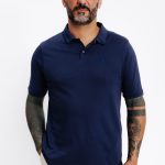 Polo bleu marine vidéo